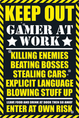 Keep Out Poster